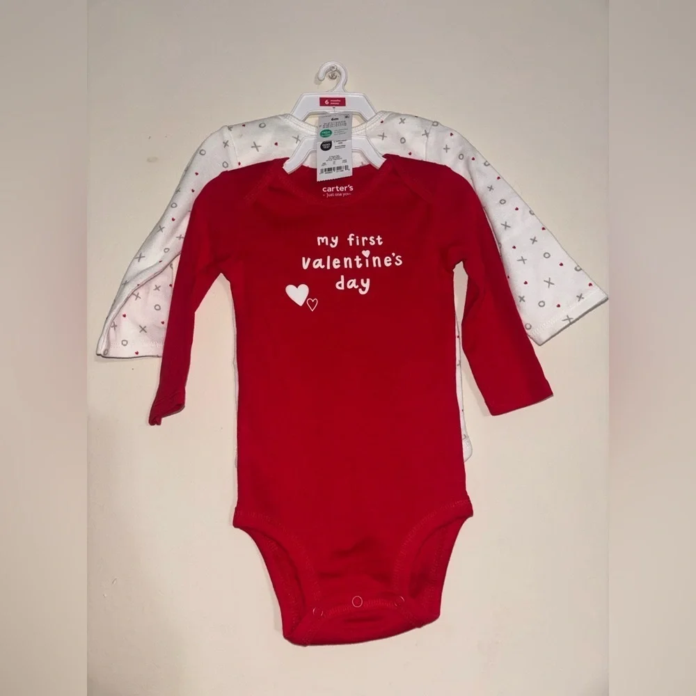 Carter's One-Piece - My First Valentine's Day 6 months
